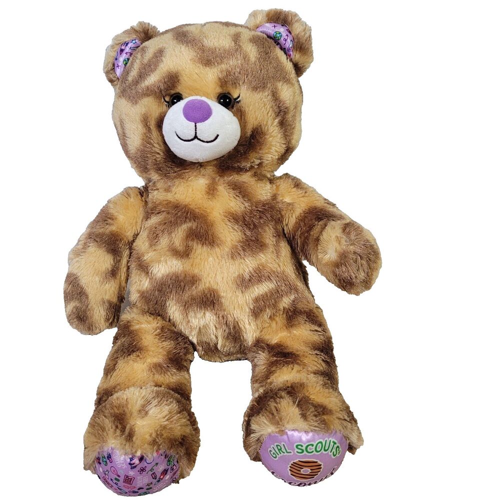BAB Girl Scout Coconut Caramel Cookie Build Bear Plush Stuffed Toy